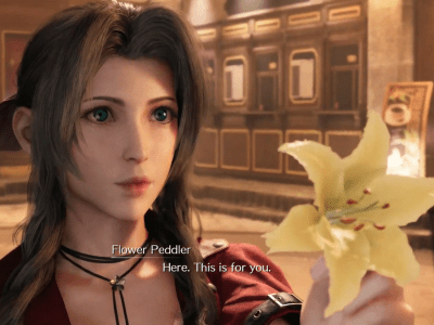 Square Enix Explains Why Aerith Follows Yellow Flowers in FFVII Remake