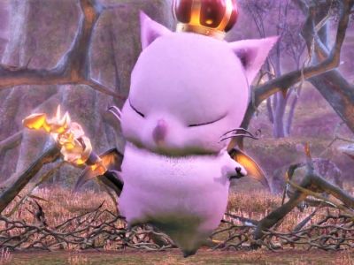 Screenshot of King Moogle Mog in FFXIV.