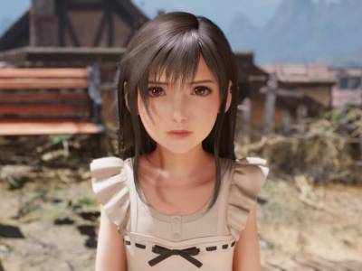 Final Fantasy VII Child Tifa Concept Art Shows an Alternate Childhood Costume