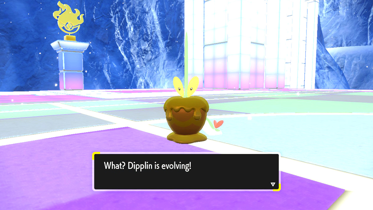 How to evolve Dipplin in Pokémon Scarlet/Violet: The Indigo Disk