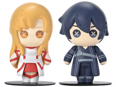 Sword Art Online Asuna and Kirito Cutie1 Plus figures