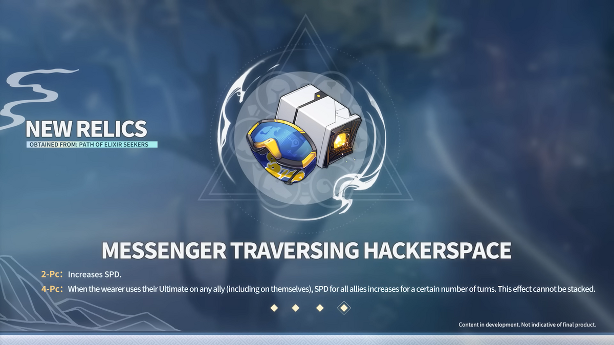 honkai star rail messenger traversing hackerspace