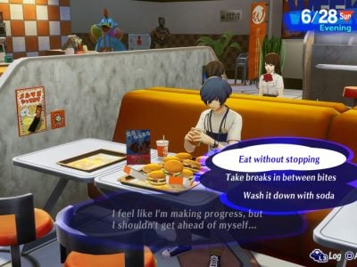 Wilduck Burger Big Eater Challenge Answers in Persona 3 Reload