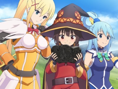 Konosuba: Love for These Clothes of Desire is Humorous and Raunchy