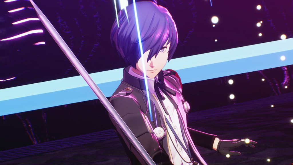 Screenshot of battle scene in Persona 3 Reload