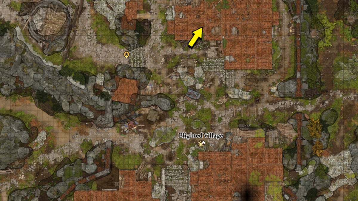 How To Get Flawed Helldusk Armor In BG3 Siliconera   Bg3 Blighted Village Infernal Iron Location Map 