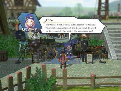 How to Recruit Frida and an Armor Shop in Eiyuden Chronicle 