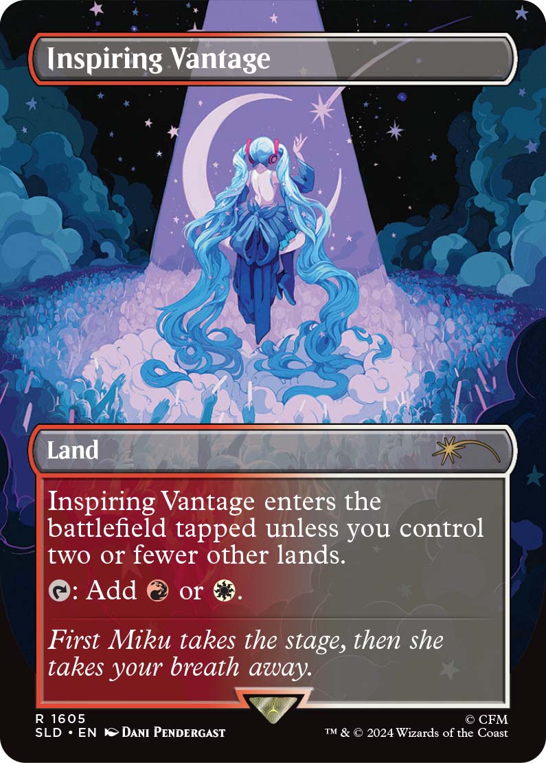 Hatsune Miku Magic the Gathering Secret Lair Cards Appear in May