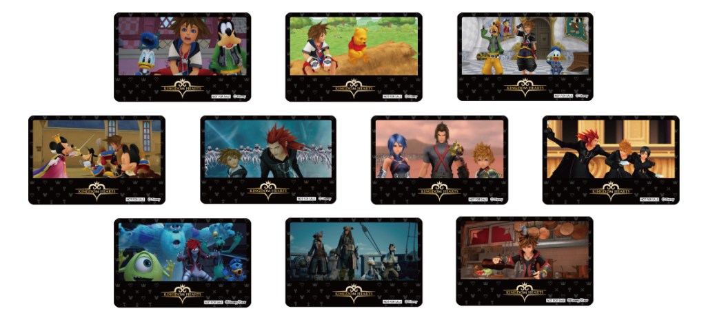 Kingdom Hearts clearing card bonus