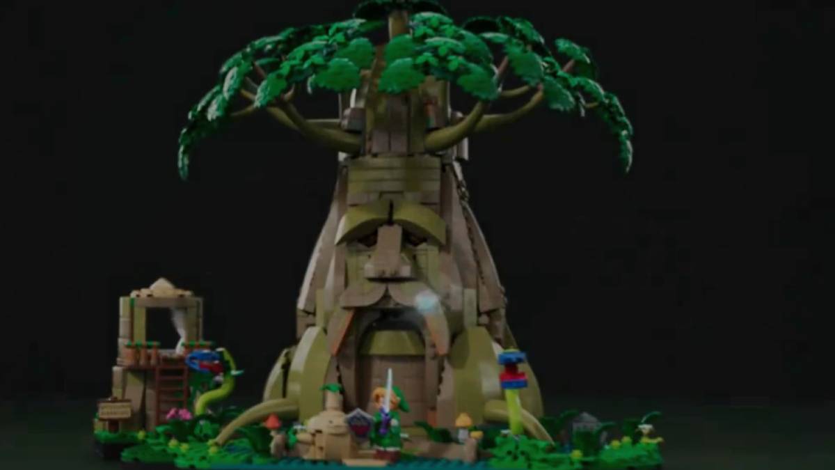 Build Lego Legend of Zelda Great Deku Tree in September