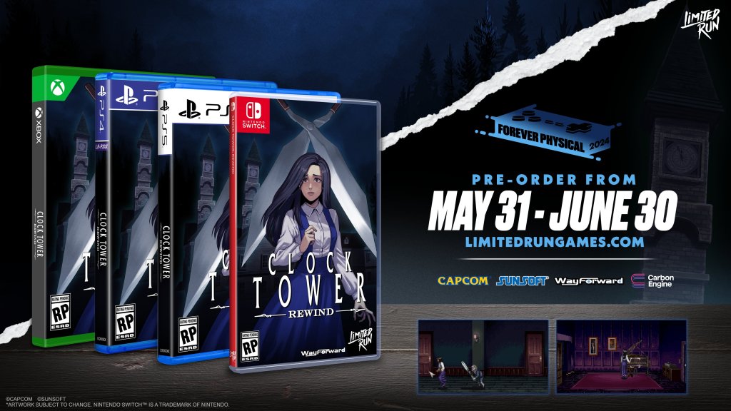 Clock Tower: Rewind Collector’s Edition Includes Actual Clock Tower