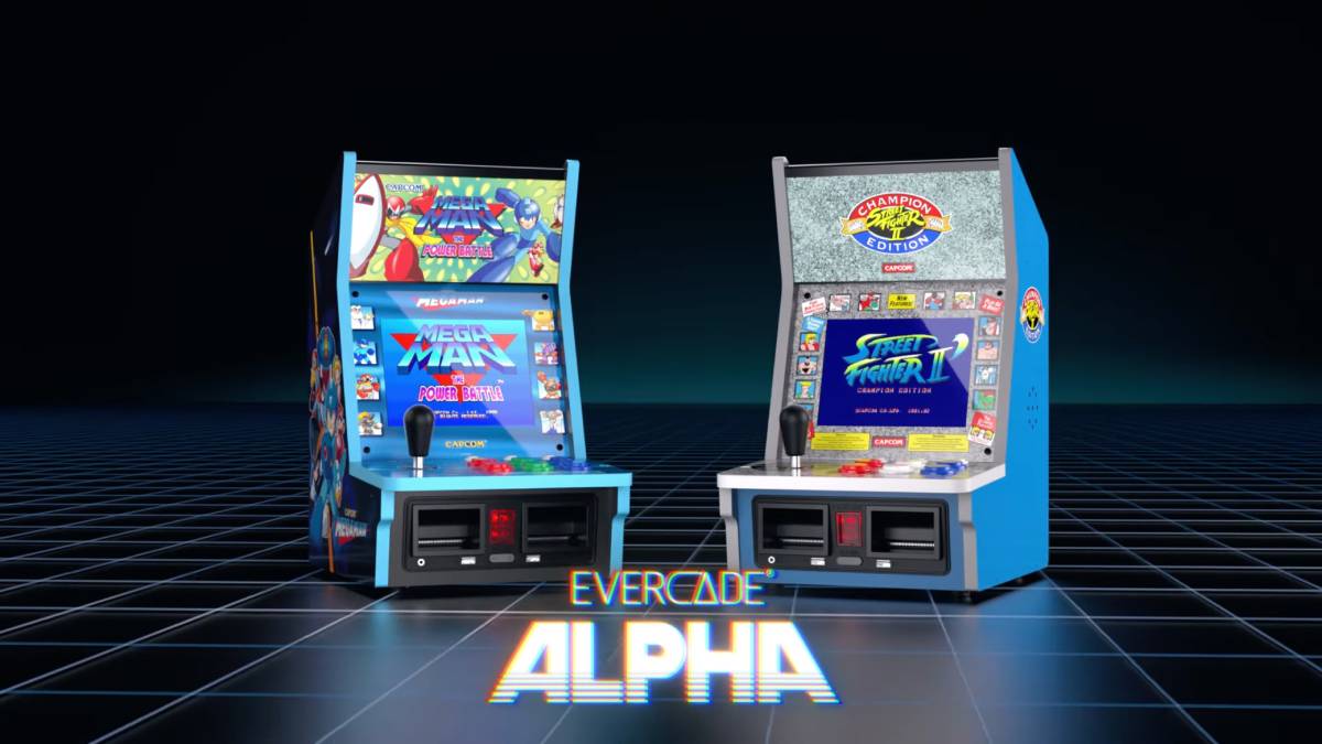 Evercade Alpha Tabletop Arcade Machines Can Use Cartridges