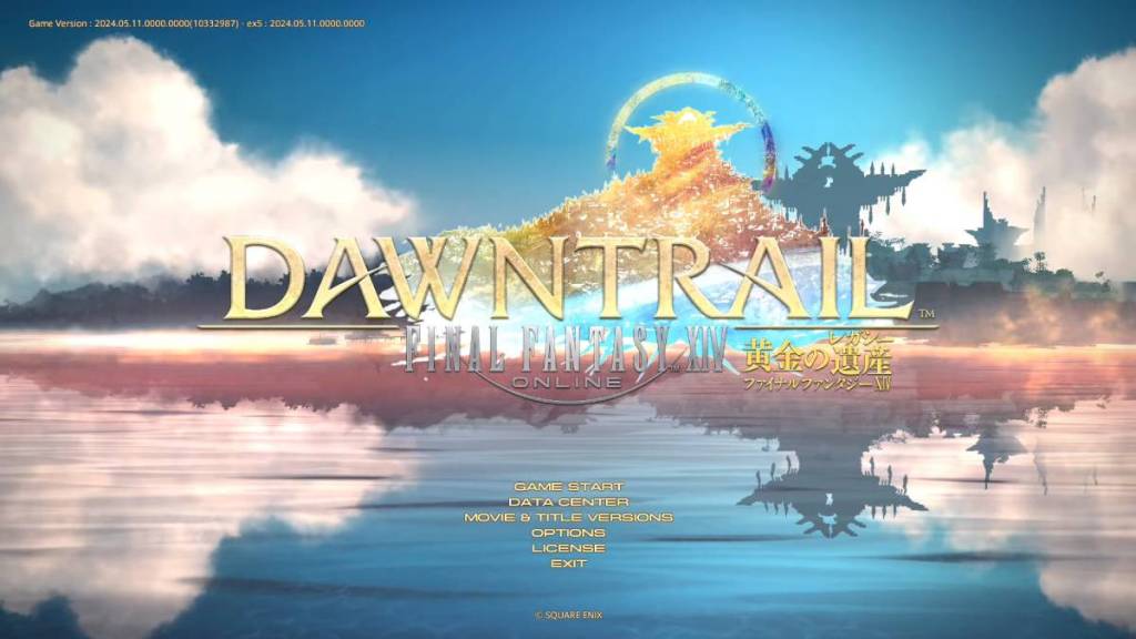 See the FFXIV Dawntrail Title Screen and Job Actions Trailer  
