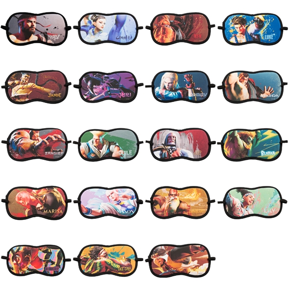 New Street Fighter 6 Merchandise Includes Character Eye Masks