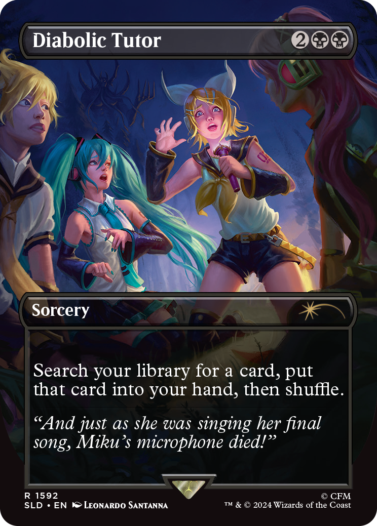 New Hatsune Miku MTG Secret Lair Cards Are Digital Sensation 