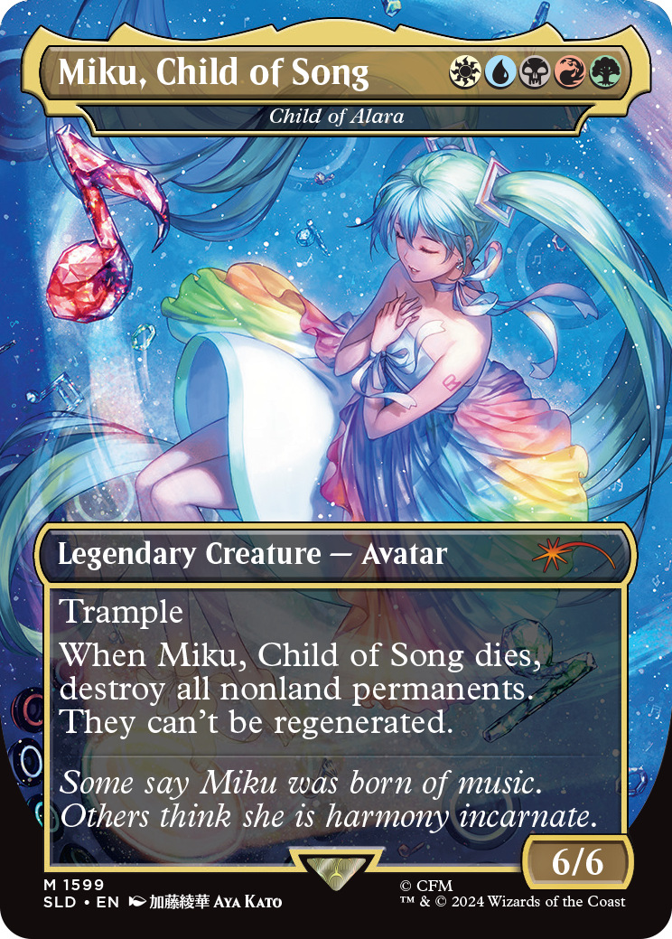 New Hatsune Miku MTG Secret Lair Cards Are Digital Sensation 