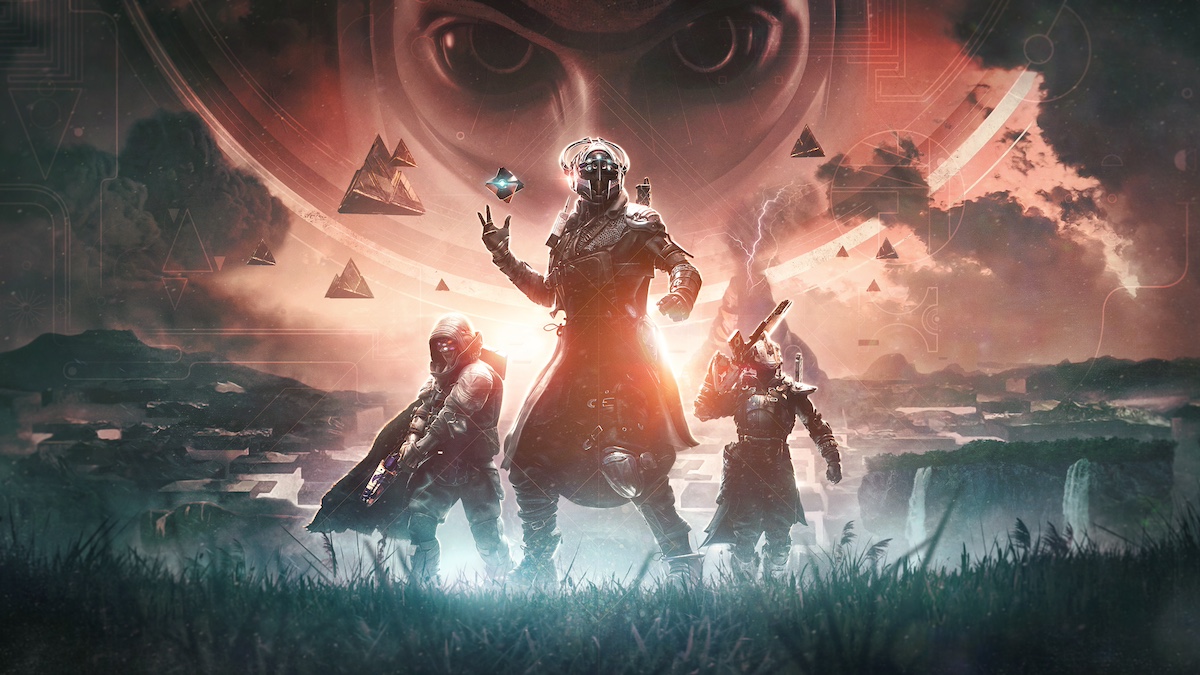 Key Art for The Final Shape Showing Guardians under the gaze of the Witness