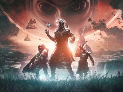 Key Art for The Final Shape Showing Guardians under the gaze of the Witness