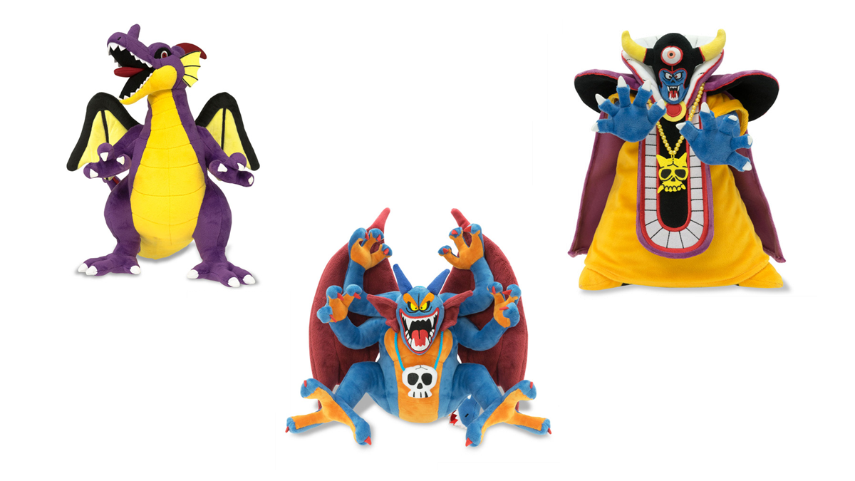 Classic Dragon Quest Villain Plushes Are Back in Stock