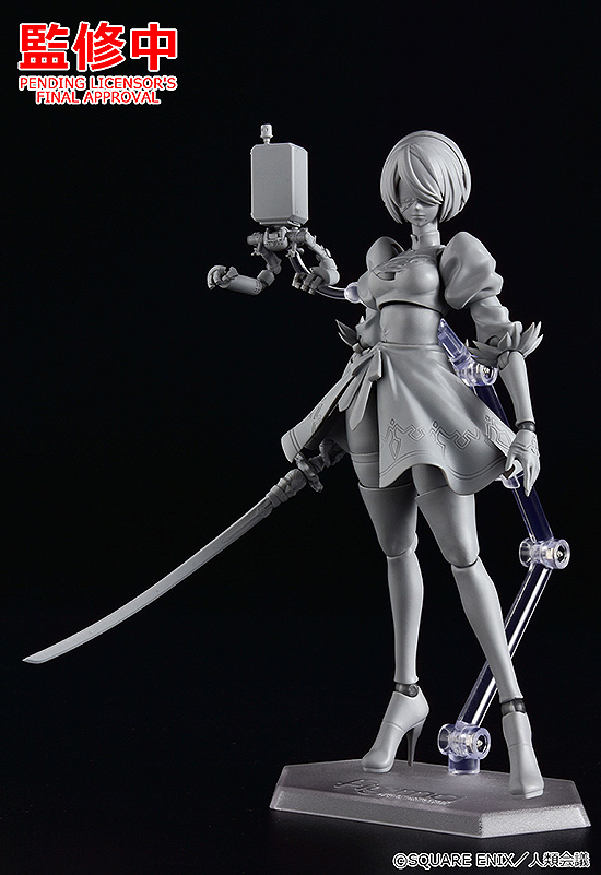 NieR: Automata 2B and A2 Figmas and Figures Appear