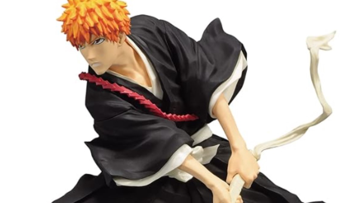 An Ichigo figure with his sword