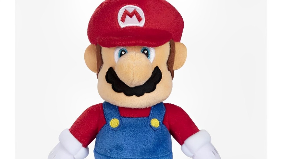 A Mario plush