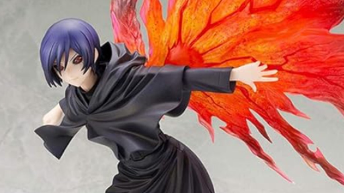 Touka Kirishima with red wings