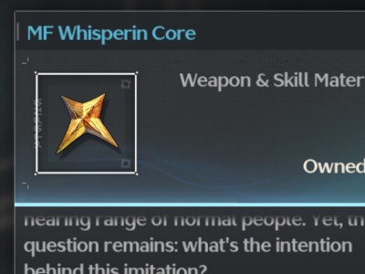 Whisperin Cores info box