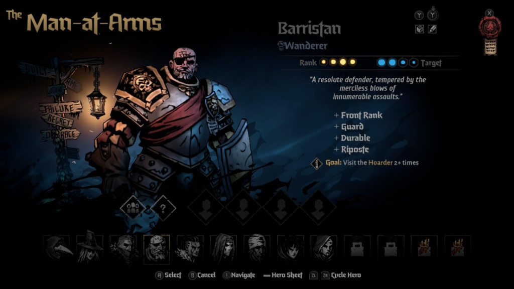 Darkest Dungeon 2 Man-at-Arms