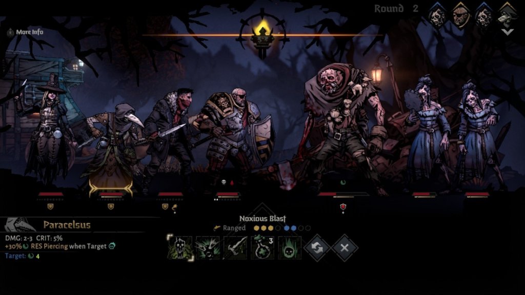 Darkest Dungeon 2 Heroes Gameplay Switch