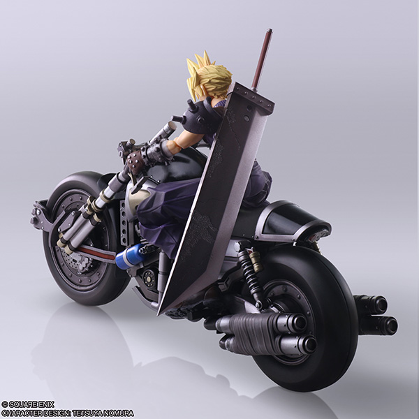 Final Fantasy VII Cloud, Sephiroth, Zack Bring Arts Figures Coming