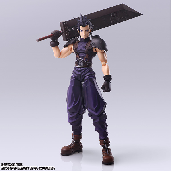 Final Fantasy VII Cloud, Sephiroth, Zack Bring Arts Figures Coming