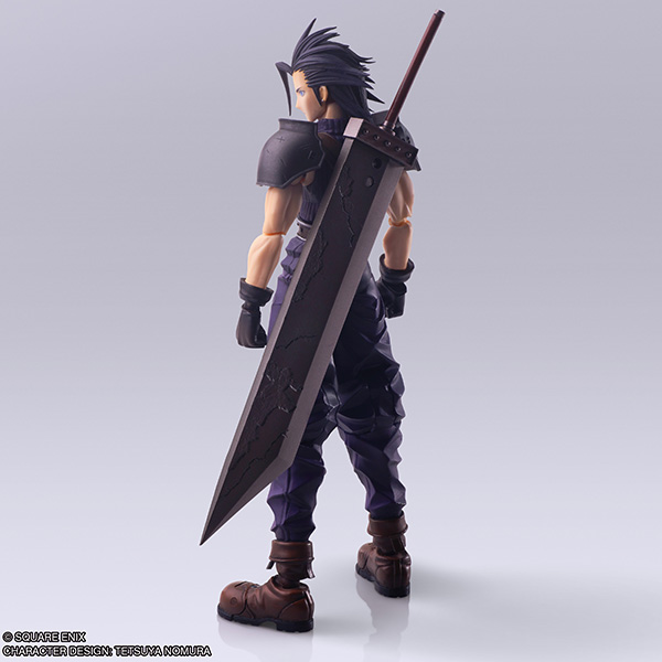 Final Fantasy VII Cloud, Sephiroth, Zack Bring Arts Figures Coming