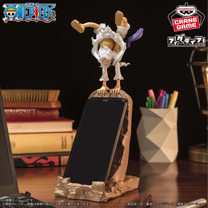 New Gear 5 Luffy Figures Will Double as Item Holders