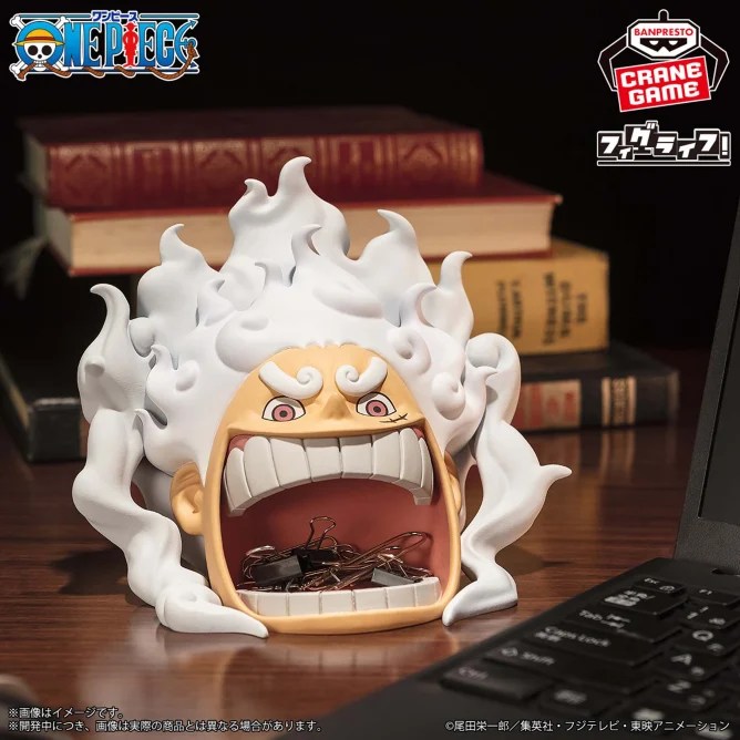 New Gear 5 Luffy Figures Will Double as Item Holders