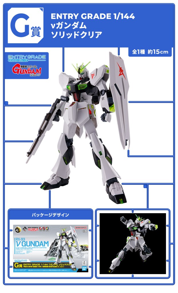 Новый Gundam Ichiban Kuji сосредоточится на комплектах Gunpla