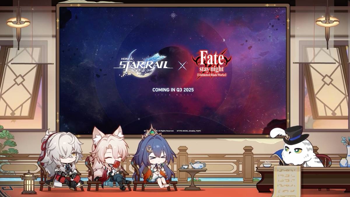 A Honkai: Star Rail Fate/Stay Night crossover collaboration event is on the way, but we won't see it for about a year.