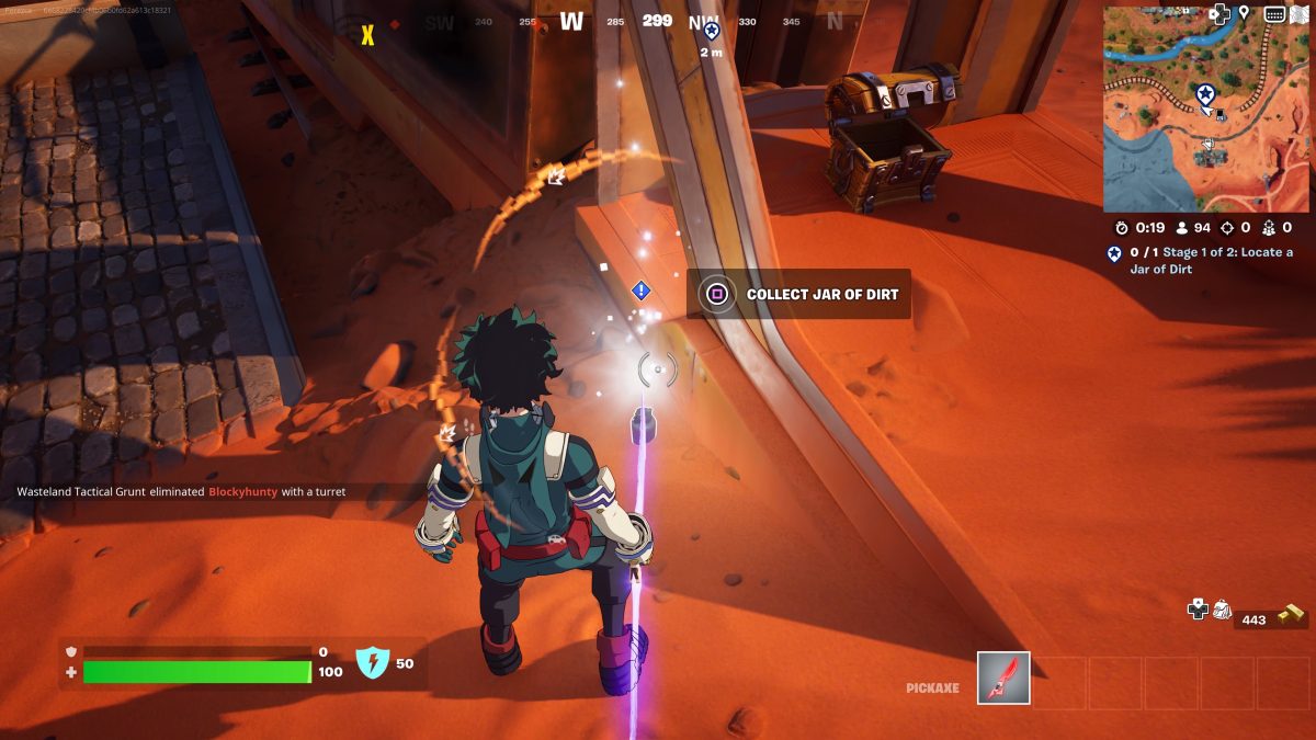 How and where to locate a jar of dirt Fortnite Cursed Sails quest