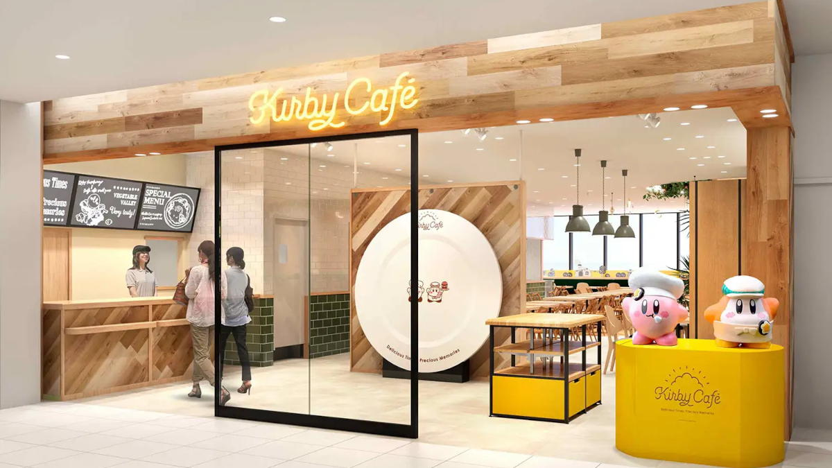 Kirby Cafe third permanent branch at Daimaru Shinsaibashi Osaka