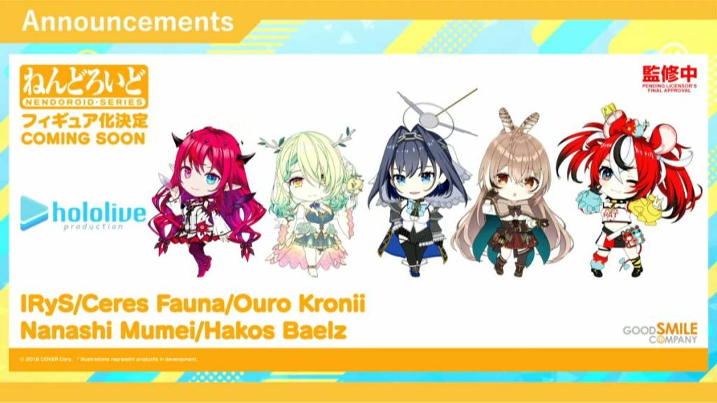 New Hololive Vtuber Nendoroids and Figures Include Fuwamoco