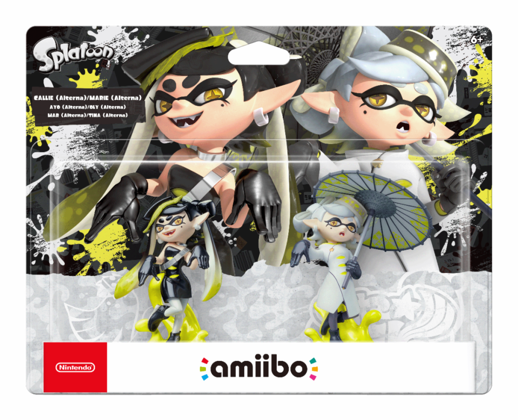 amiibo Splatoon 3 Grand Festival Splatfest — Кэлли, Мари, Перл, Марина