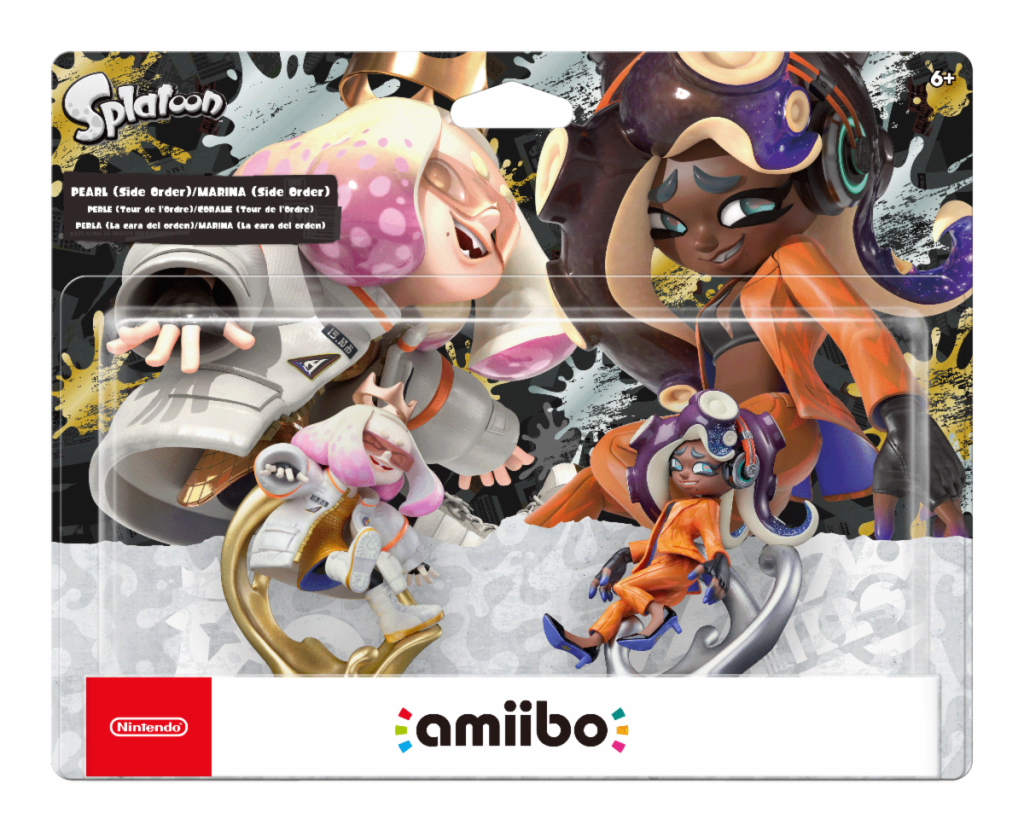 Splatoon 3 Grand Festival Splatfest amiibo Are Callie, Marie, Pearl, Marina