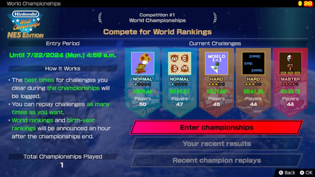 Review: Nintendo World Championships: NES Edition Is Stylish, Sparse