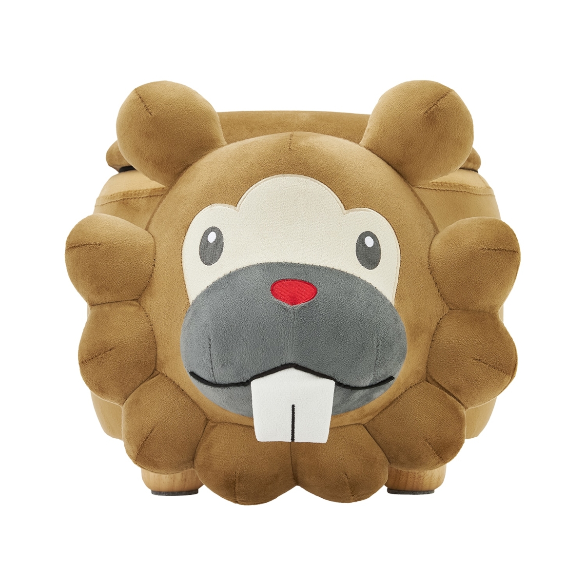 Pokemon Bidoof stool - front