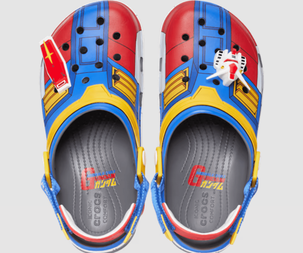 Gundam Crocs появятся в размерах для взрослых и детей