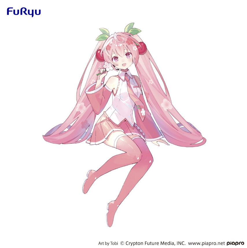 Фигурка Sakura Miku 2024 с пробкой для лапши появилась за пределами Японии