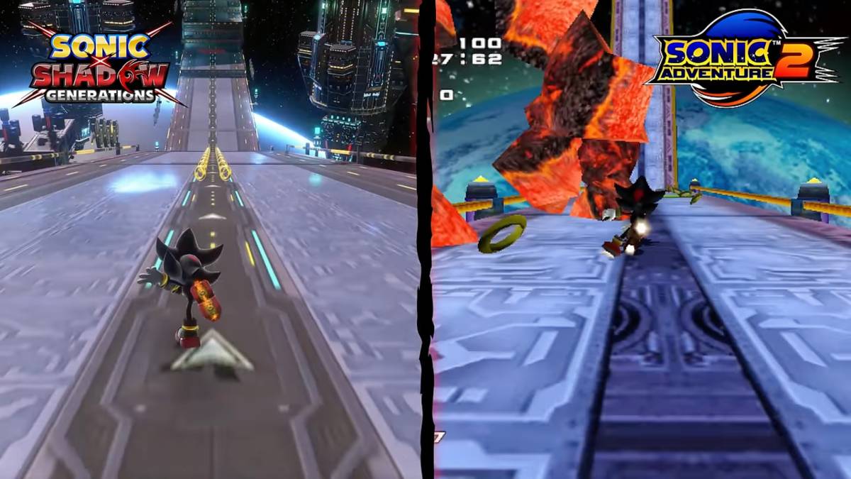 See Sonic x Shadow Generations Sonic Adventure 2, Sonic Heroes Stages