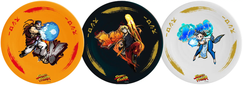 Street Fighter Sushiro collaboration - SF6 sushi plates