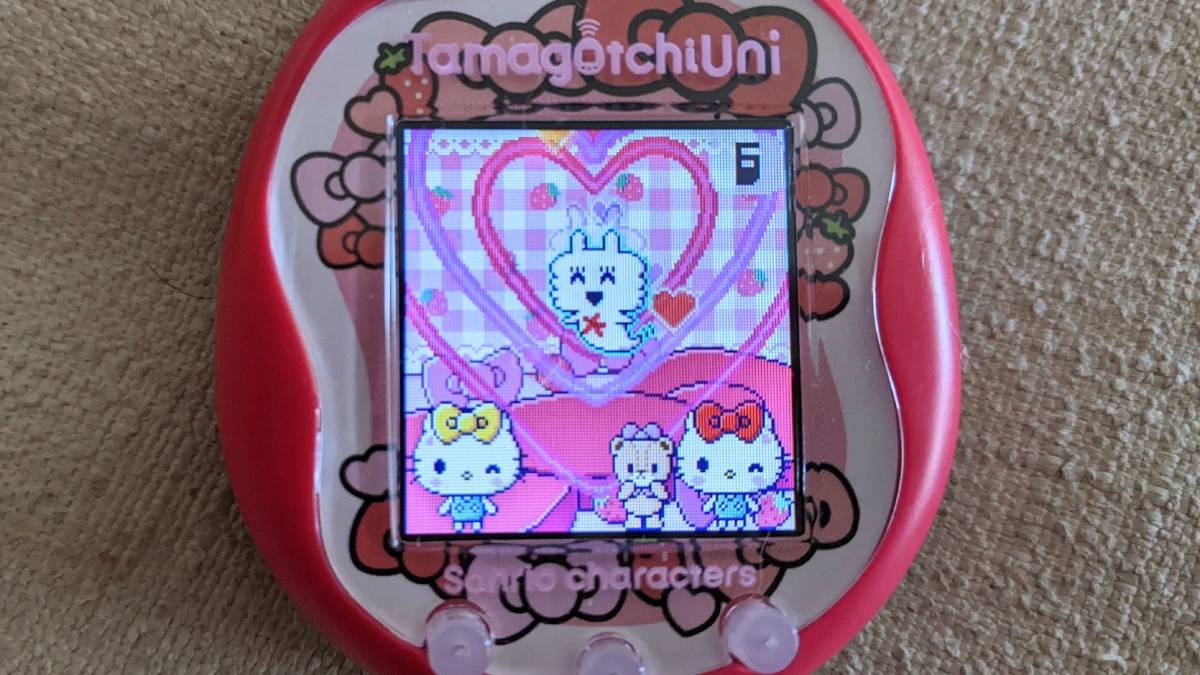 Tamagotchi Uni Sanrio Characters Model Results in a Perfect Crossover