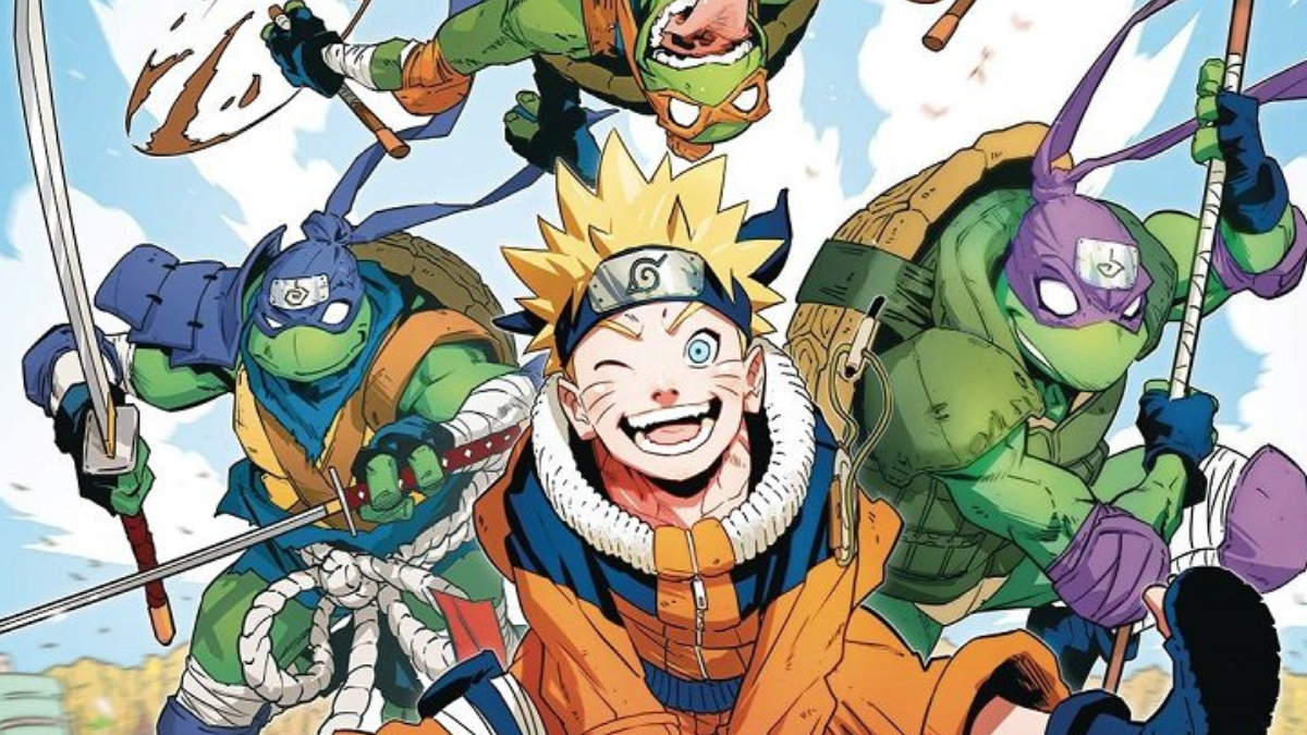 naruto teenage mutant ninja turtles Naruto TMNT Comic Miniseries Release Date Set